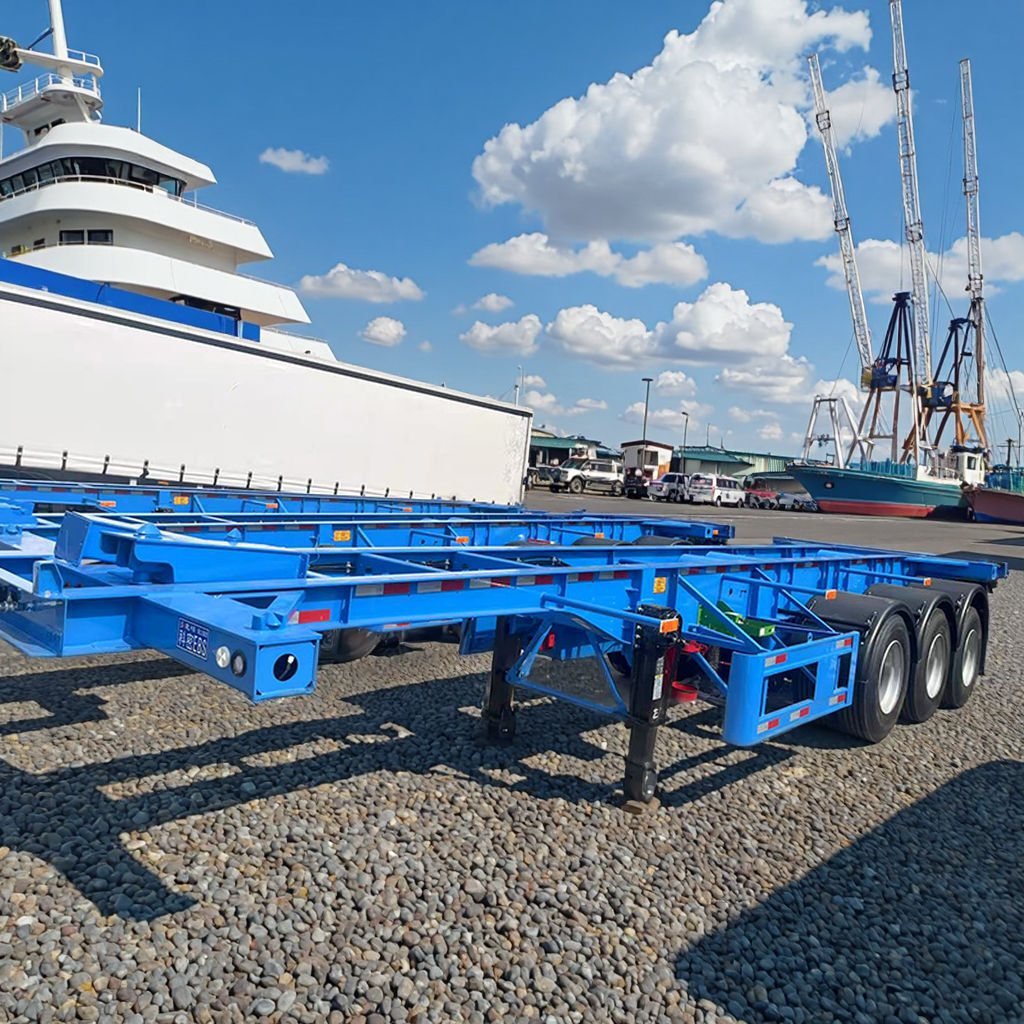 Skeleton semi trailer for sale — 20 ft and 40 ft container chassis